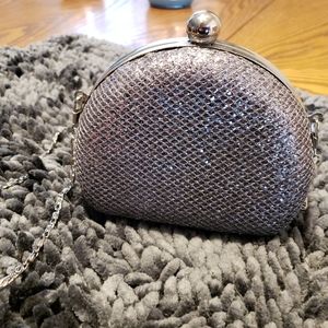 Sparkling clutch bag
